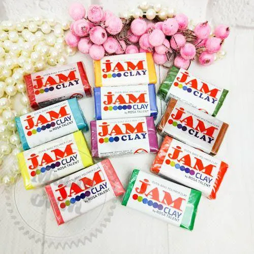 Polymer clay Jam Jam (Ukraine) 20 g, 602 denim, 12.82 UAH, rating ⭐⭐⭐⭐⭐ Milo Opt