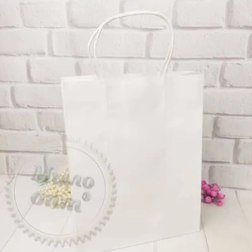Kraft bag White 21x27x11cm Mylo Opt global supplier Kraft bag White 21x27x11cm cosmetic ingredient Mylo Opt