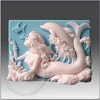 Силиконовая форма 3D Русалка описание и применение