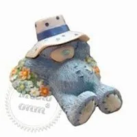 Силиконовая форма 3D Тедди на полянке описание и применение