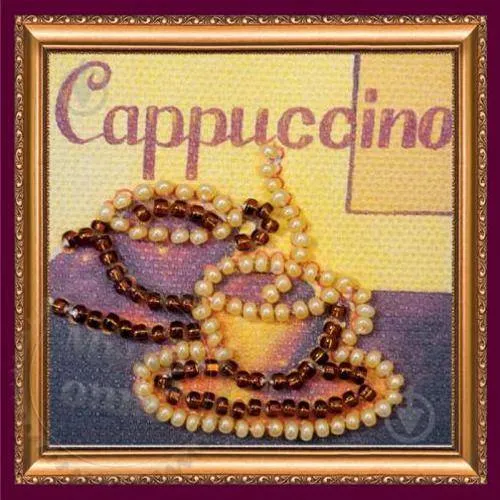 Kit for embroidery with beads Magnet mini Cappuccino-duet, 30.00 UAH, rating ⭐⭐⭐⭐⭐ Milo Opt