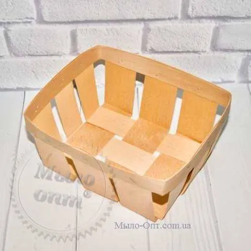Beech basket Rectangular elongated deep, 1 piece, 4.84 UAH, rating ⭐⭐⭐⭐⭐ Milo Opt