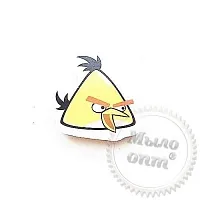 Игрушка для вплавления в мыло Angry Birds Желтый описание и применение