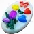 Mold No. 008 Tulip and heart, photos, reviews, use