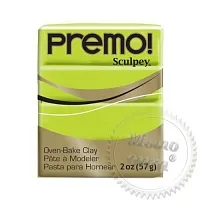 Sculpey Premo Премо (США, Полиформ), 56 г, васаби 5022 описание и применение