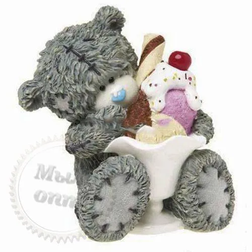 Silicone mold 3D Teddy with ice cream, 344.63 UAH, rating ⭐⭐⭐⭐⭐ Milo Opt