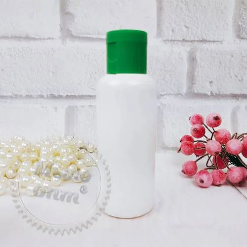 Flora bottle white 60 ml with flip top Mylo Opt global supplier Flora bottle white 60 ml with flip top cosmetic ingredient Mylo Opt