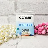 Полимерная глина Цернит Cernit (Бельгия) 56г. NumberOne белый укрывистый 027 описание и применение