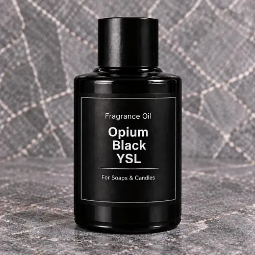 Opium Black YSL Fragrance Oil 1 L Mylo Opt global supplier Opium Black YSL Fragrance Oil 1 L cosmetic ingredient Mylo Opt