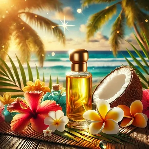 Tropical Breeze Fragrance Oil 1 L cosmetic ingredient Mylo Opt