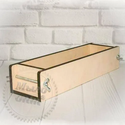 Mold for bar soap 0.7 kg, 172.50 UAH, rating ⭐⭐⭐⭐⭐ Milo Opt