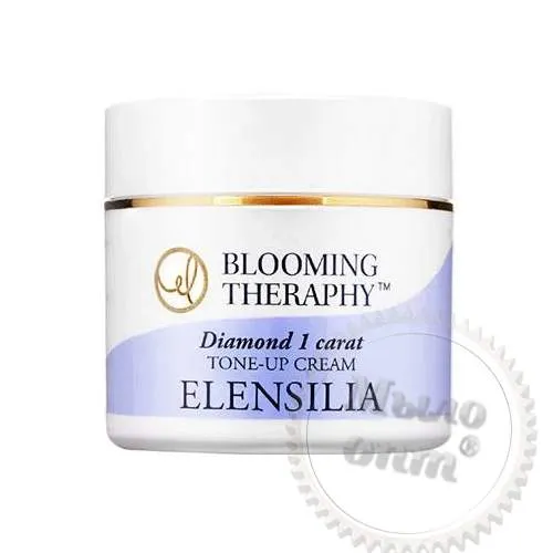 Крем для лица ELENSILIA Blooming Theraphy Diamond 1 Carat Tone up Cream