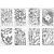 Склейка-раскраска Chameleon Color Cards - Zen Doodles артикул VG17090328