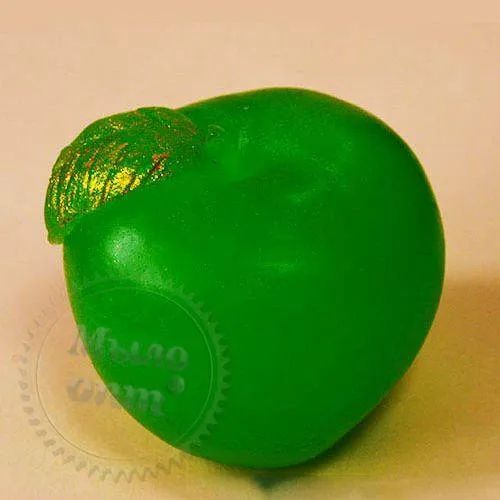 Силиконовая форма 3D Яблоко с листиком
