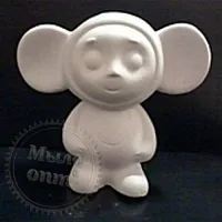Plaster figure of Cheburashka cosmetic ingredient Mylo Opt
