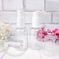 Ariadne bottle with dispenser acrylic 50 ml 100 pcs cosmetic ingredient Mylo Opt