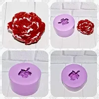 Silicone mold Magnolia flower, 3D