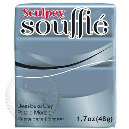 Полимерная глина Sculpey Souffle Скалпи Суфле, голубой камень 6003