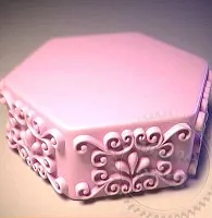 Silicone Mold 3D Ornament Hexagon cosmetic ingredient Mylo Opt