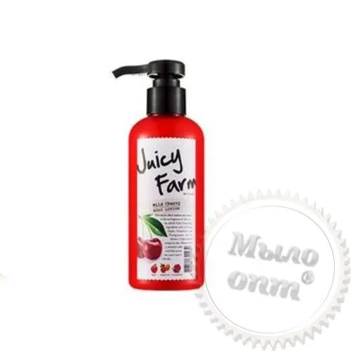 Лосьйон для тіла з екстрактом Вишні Juicy Farm Body Lotion Wild Cherry, 200 мл 490.10 грн. рейтинг ⭐⭐⭐⭐⭐ Мило Опт