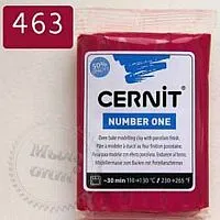 Полимерная глина Цернит Cernit (Бельгия) 56г. NumberOne рождественский красный 463 описание и применение
