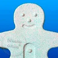 Plaster Cast Coloring Toy 2D Gingerbread