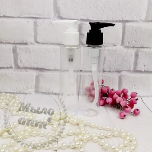 Berlin transparent bottle 100 ml with twisting dispenser from 100 pcs Mylo Opt global supplier Berlin transparent bottle 100 ml with twisting dispenser from 100 pcs cosmetic ingredient Mylo Opt