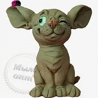 Форма 3D Собачка ушастая с Божьей коровкой описание и применение