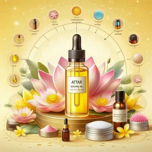 Эфирное масло Yellow Lotus Attar, 5 мл
