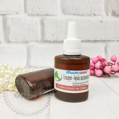 Celery glycol extract - fight against cellulite, 1 L, 214.50 UAH, rating ⭐⭐⭐⭐⭐ Milo Opt