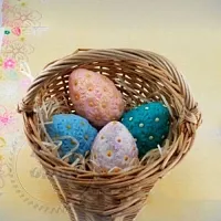 Силиконовая форма Яйцо в цветах, 3D описание и применение