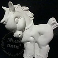Plaster figure Horse cosmetic ingredient Mylo Opt