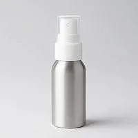 Bottle Silver 30 ml with spray 10 pcs cosmetic ingredient Mylo Opt