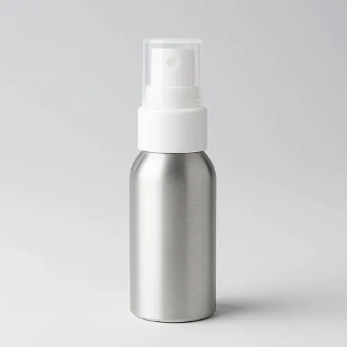 Bottle Silver 30 ml with spray 10 pcs cosmetic ingredient Mylo Opt