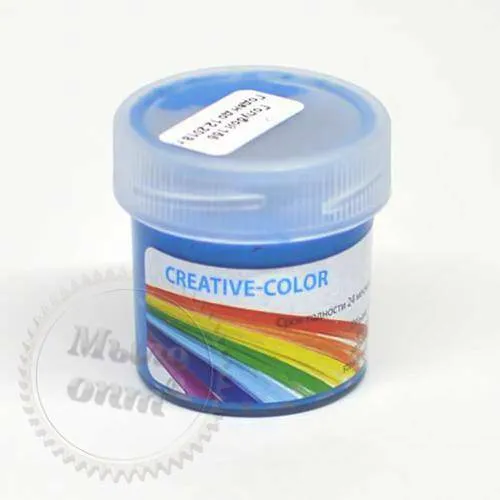 Пастообразный краситель Creative-Color Голубой, 15 мл