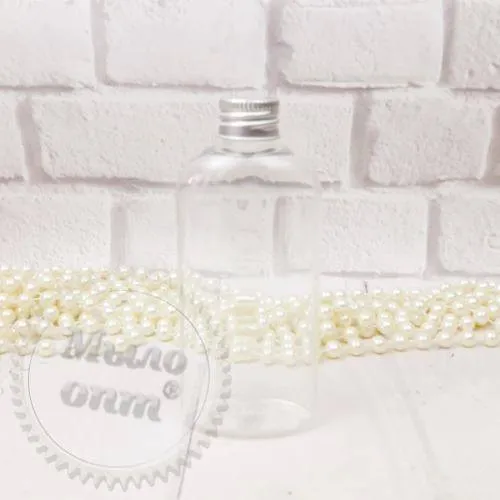 Rimma bottle 100 ml transparent with aluminum cap, 12.26 UAH, rating ⭐⭐⭐⭐⭐ Milo Opt