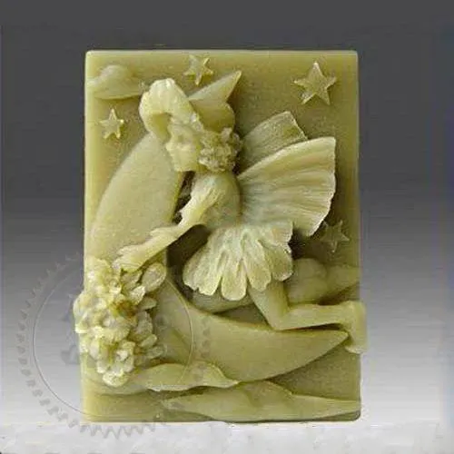 Силиконовая форма 3D Эльф на луне
