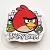 Игрушка для вплавления в мыло Angry Birds Красный описание и применение