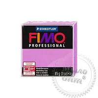 Фимо Профессионал 85 г Fimo Professional 62 лавандовый описание и применение