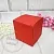 Decorative box Bonbonniere red, photos, reviews, use