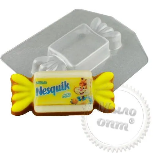 Plastic shape W Candy rectangular under the picture, 17.99 UAH, rating ⭐⭐⭐⭐⭐ Milo Opt