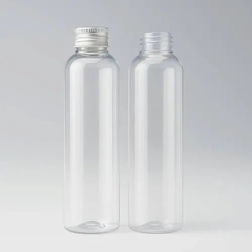 Gloria bottle 250 ml transparent with aluminum cap 10 pcs Mylo Opt global supplier Gloria bottle 250 ml transparent with aluminum cap 10 pcs cosmetic ingredient Mylo Opt
