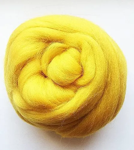 Australian merino 24 microns lemon, 50 g