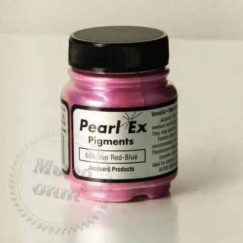 Pearl Ex имитация металла, дуо красно-синий 680