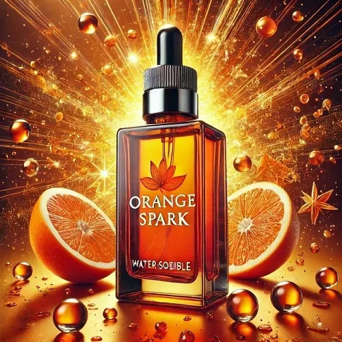 Water soluble - Orange Spark Fragrance Oil 1 L cosmetic ingredient Mylo Opt