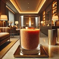 Loose candle wax apricot 1 kg cosmetic ingredient Mylo Opt