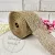 Burlap tape Natural dense 0.5 m, photos, reviews, use