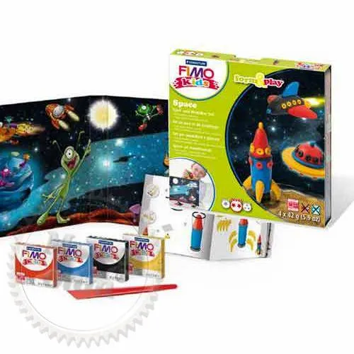 Подарочный стартовый набор Fimo Kids Фимо Кидс Космос