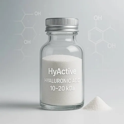 HyActive гиалуроновая кислота 10-20 кДа, 100 гр сырье для косметики HyActive гиалуроновая кислота 10-20 кДа, 100 гр артикул VV23101301