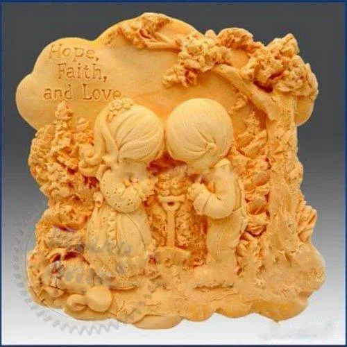 Silicone mold 3D Children in the garden, 251.49 UAH, rating ⭐⭐⭐⭐⭐ Milo Opt